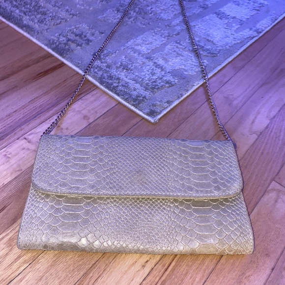 BORSE in Pelle Italian Vintage Snakeskin Purse - Picture 2 of 12